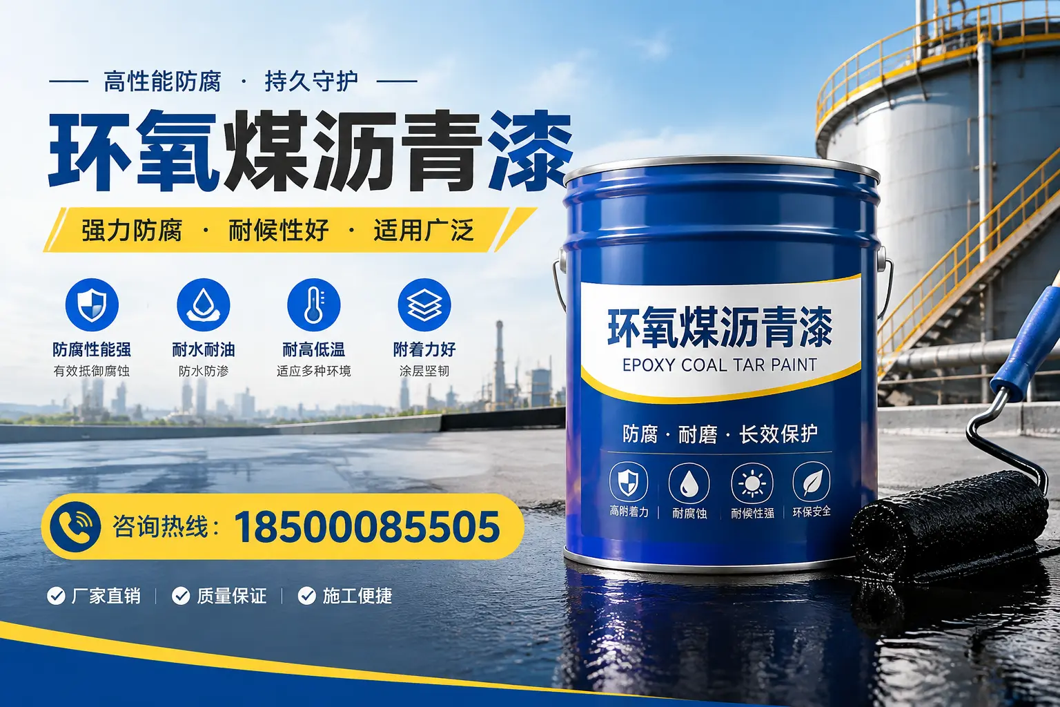 环氧煤沥青漆的储存与运输注意事项，工农企业须知